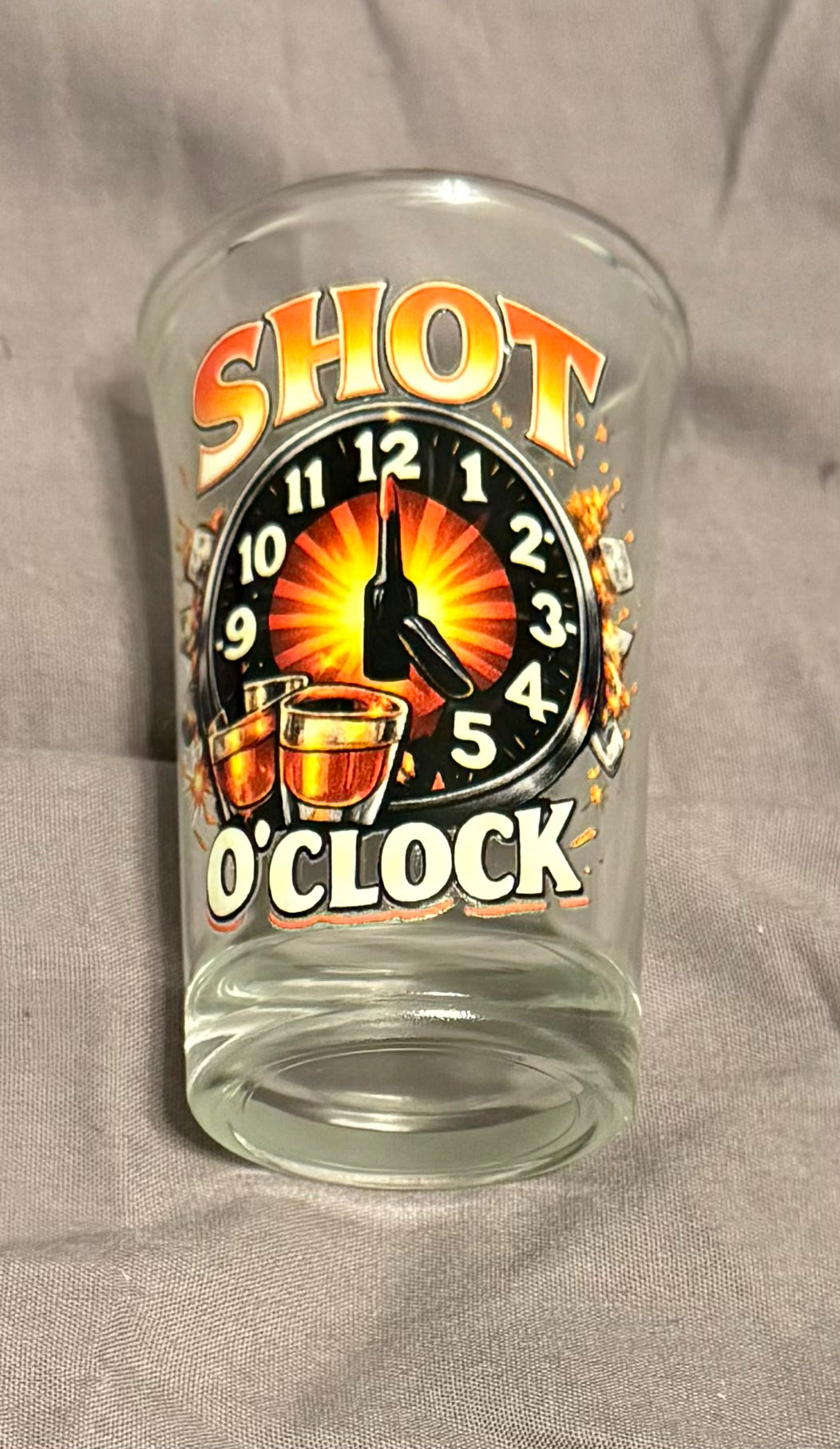 Shot O'Clock Shot Glass